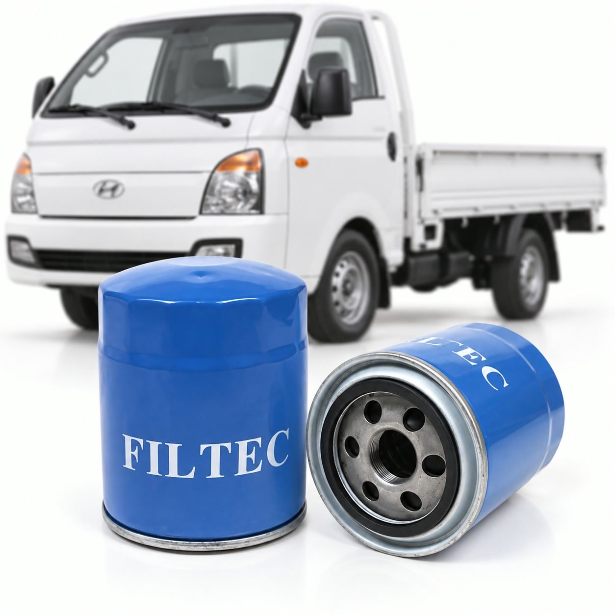 Filtro de Óleo Motor 2.5 Diesel Hyundai HR Kia Bongo K2500 - Imagem 2